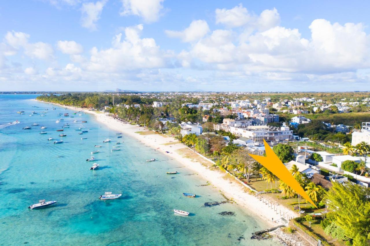 Caro'S Beachfront Trou aux Biches Buitenkant foto