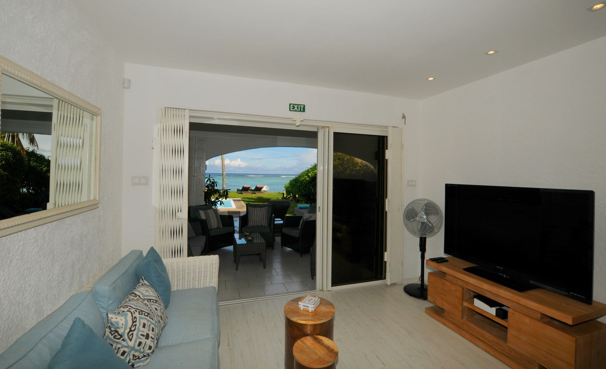 Caro'S Beachfront Trou aux Biches Buitenkant foto