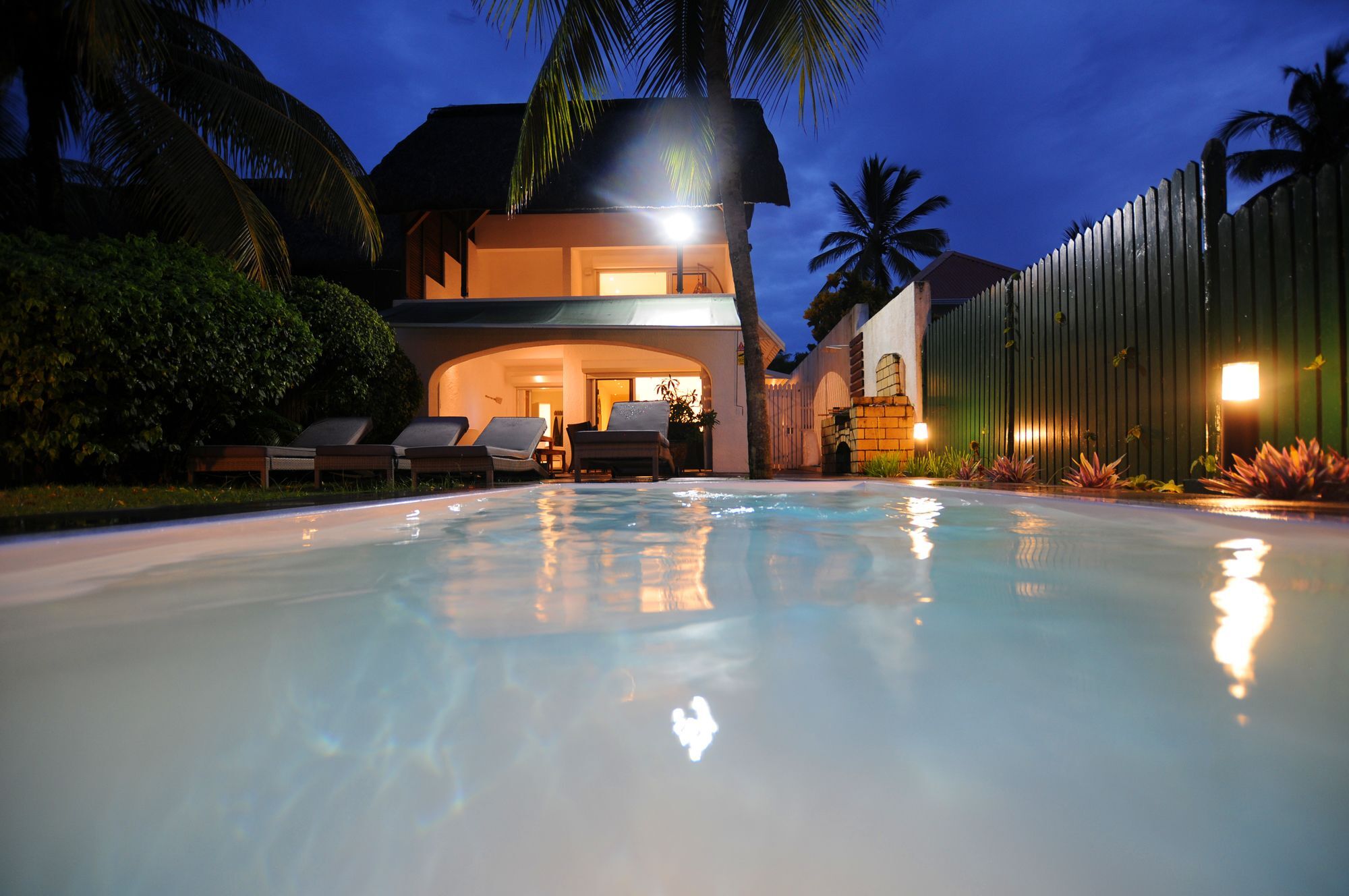 Caro'S Beachfront Trou aux Biches Buitenkant foto